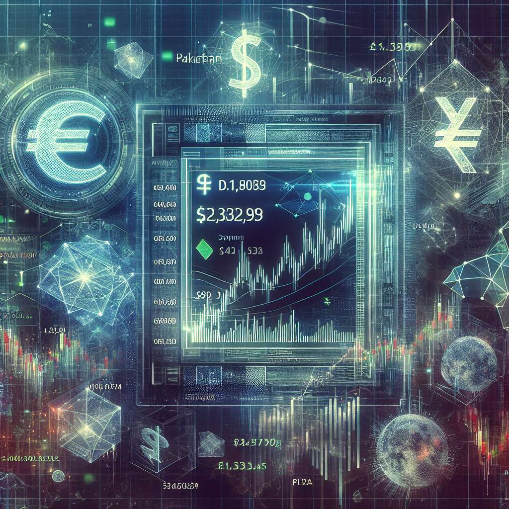 What is the current exchange rate of dollars to Pakistani rupees in the cryptocurrency market?