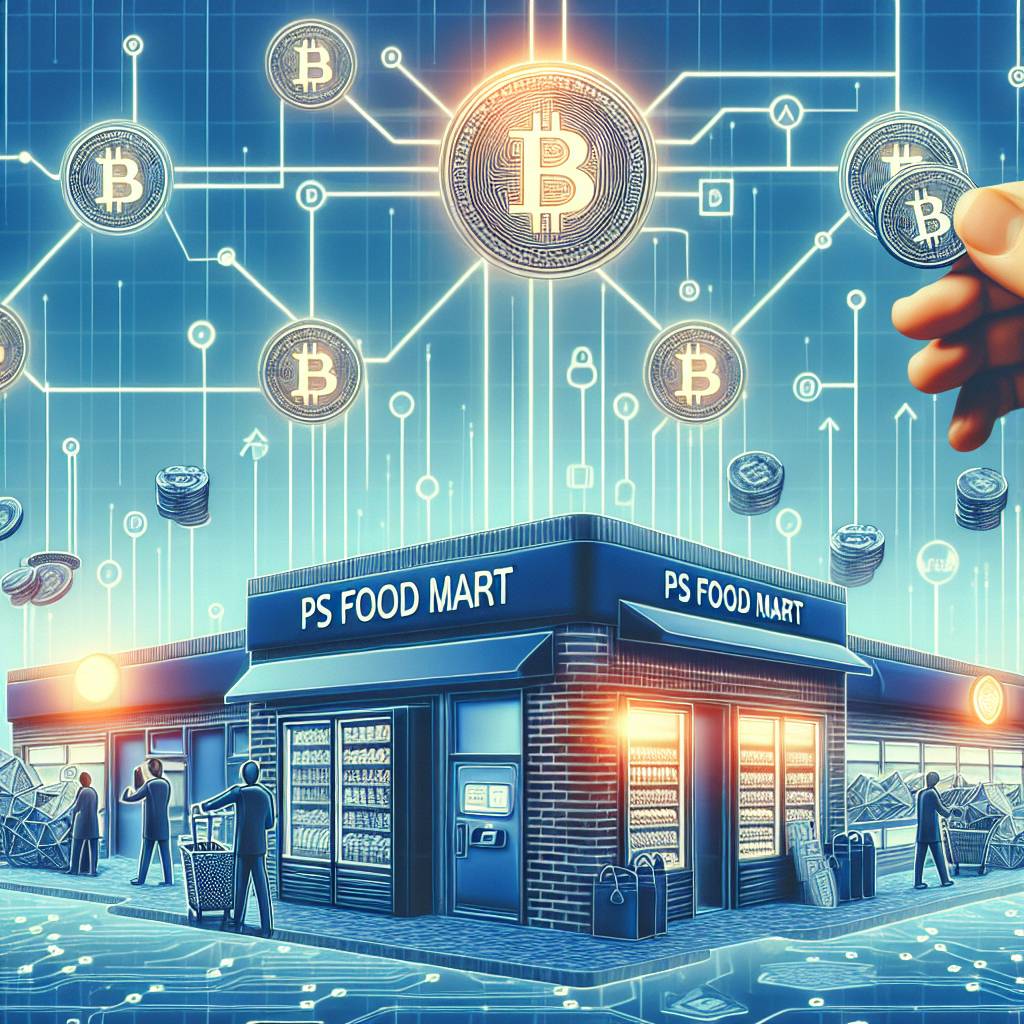 How can PS Food Mart users benefit from integrating digital currencies into their payment options?