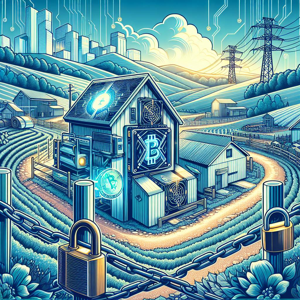 Can someone build a cryptocurrency mining farm on my land without permission?