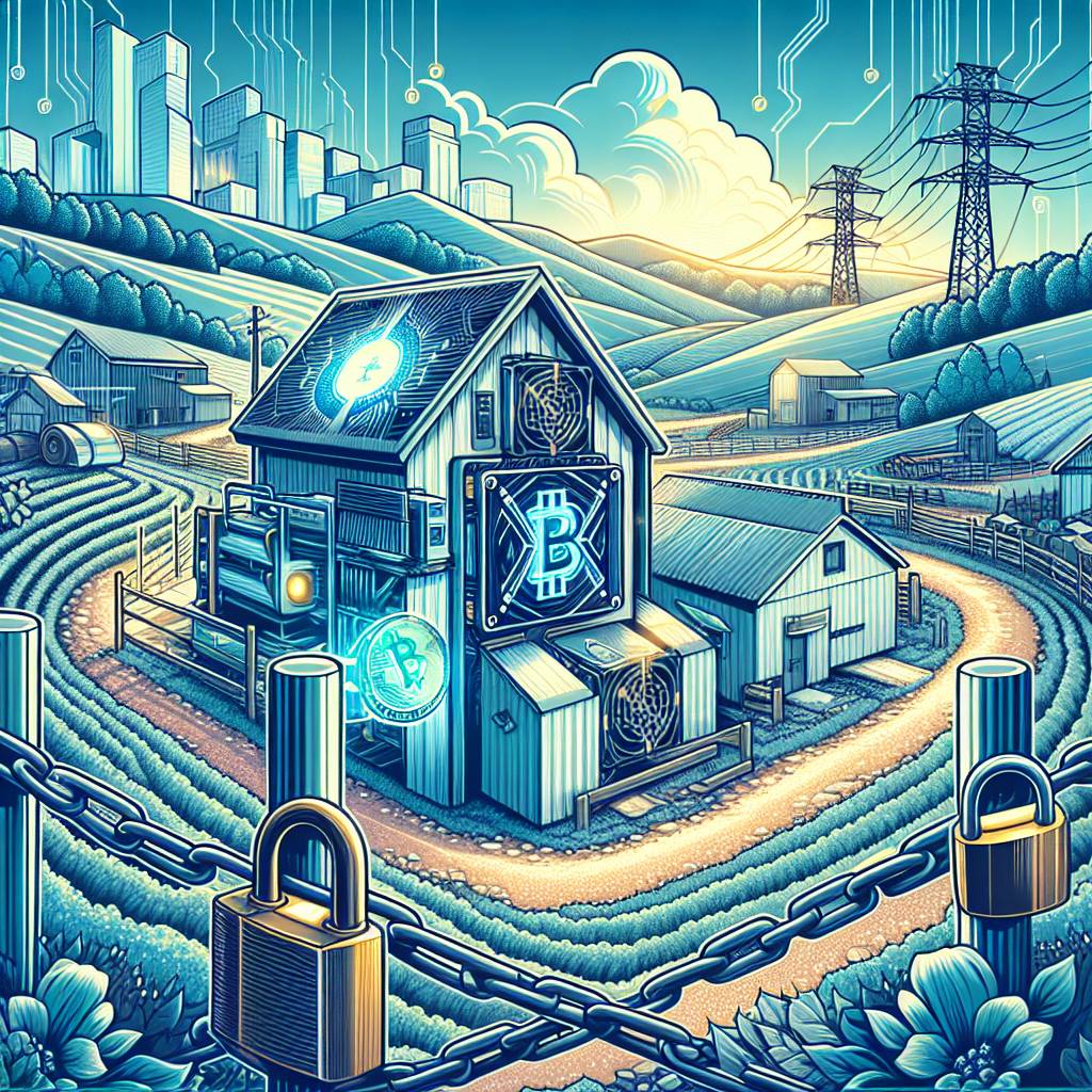 How can I protect my cryptocurrency assets if someone builds a house on my land?