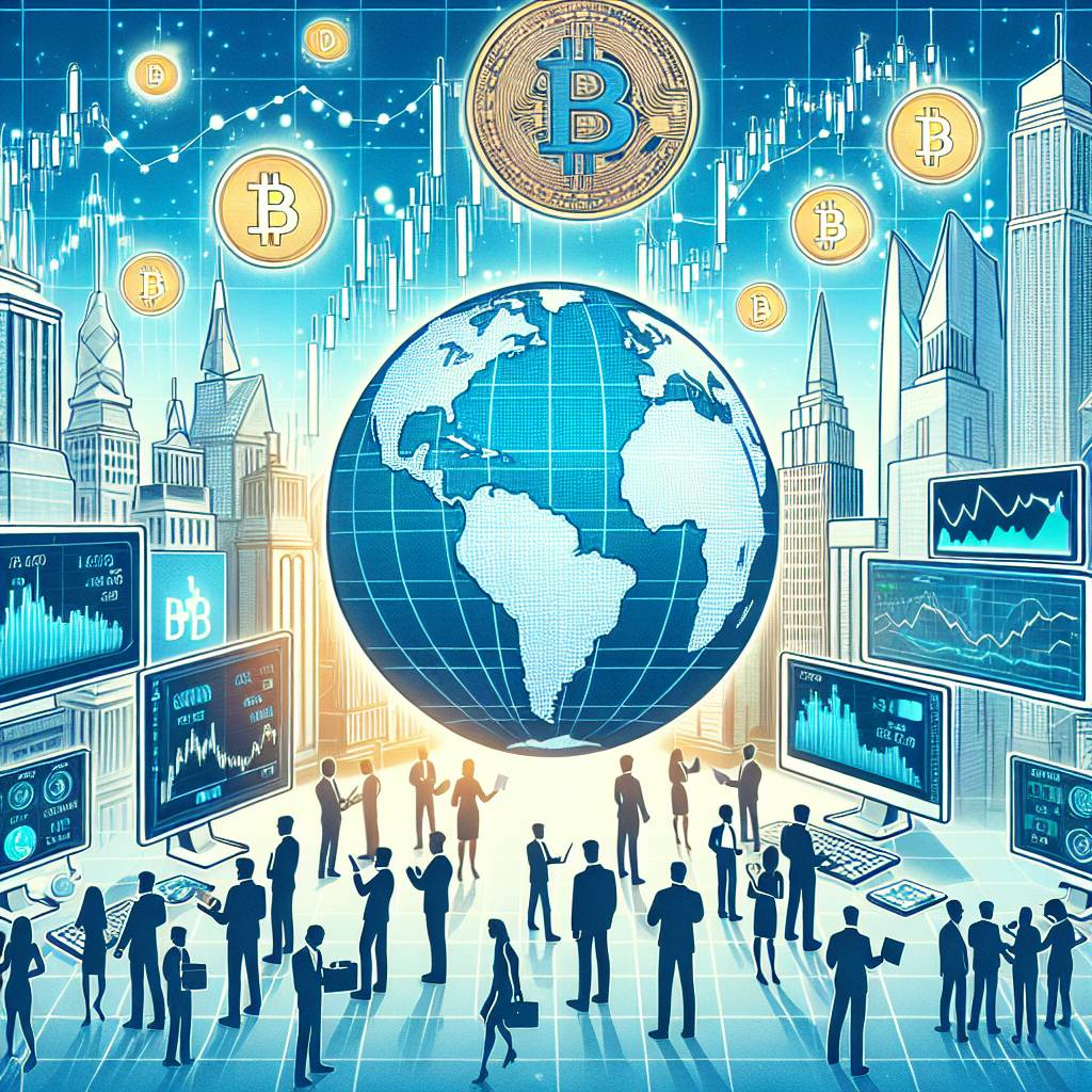 How do global market forces affect the trading volume of digital currencies?