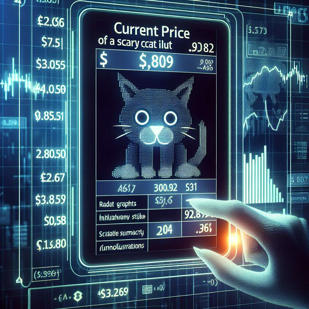 What is the current price of a scary cat in the cryptocurrency market?