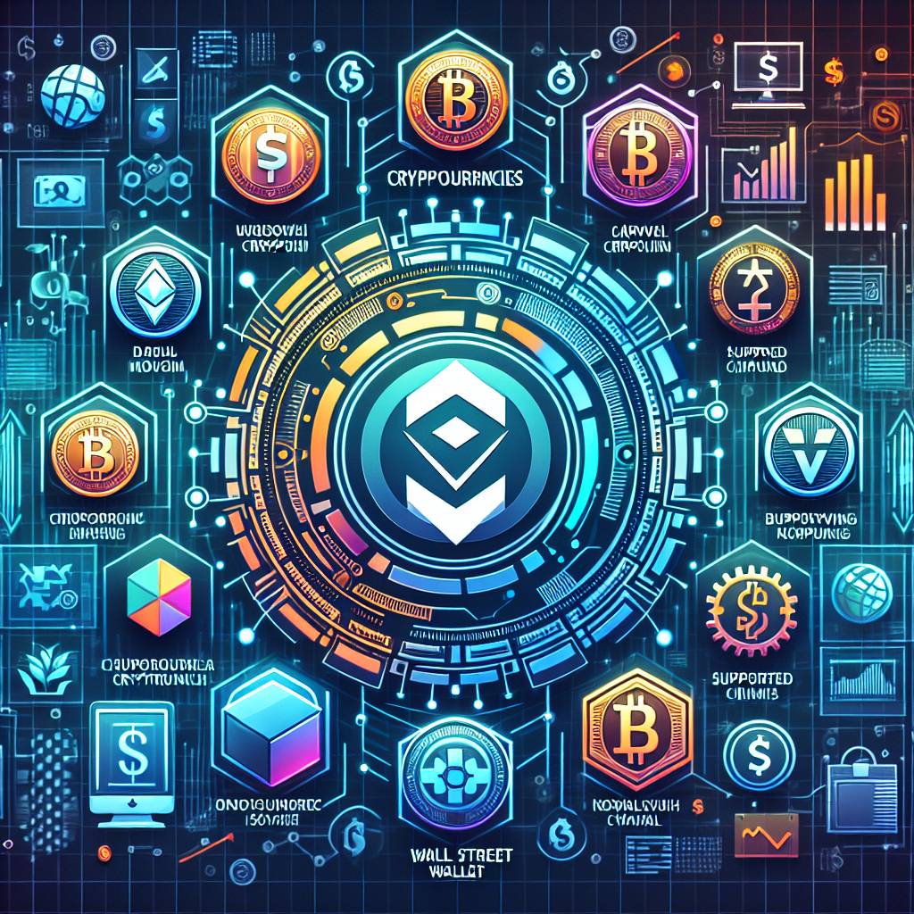 What are the supported cryptocurrencies in the IMX wallet?