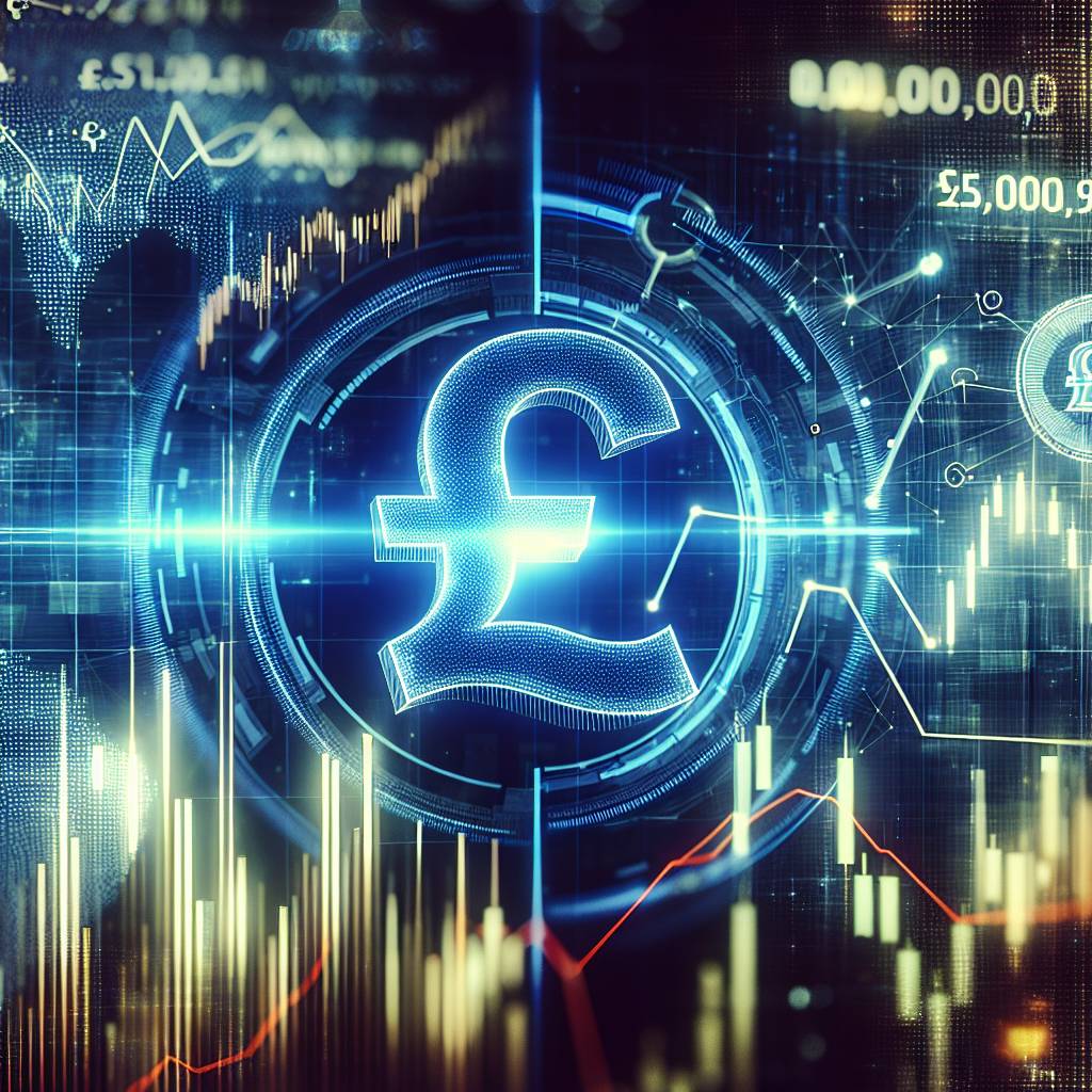 What is the current exchange rate for pound currency in the crypto market?