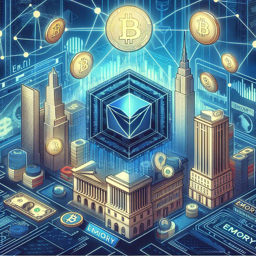 What is Emory's role in the development of blockchain technology?