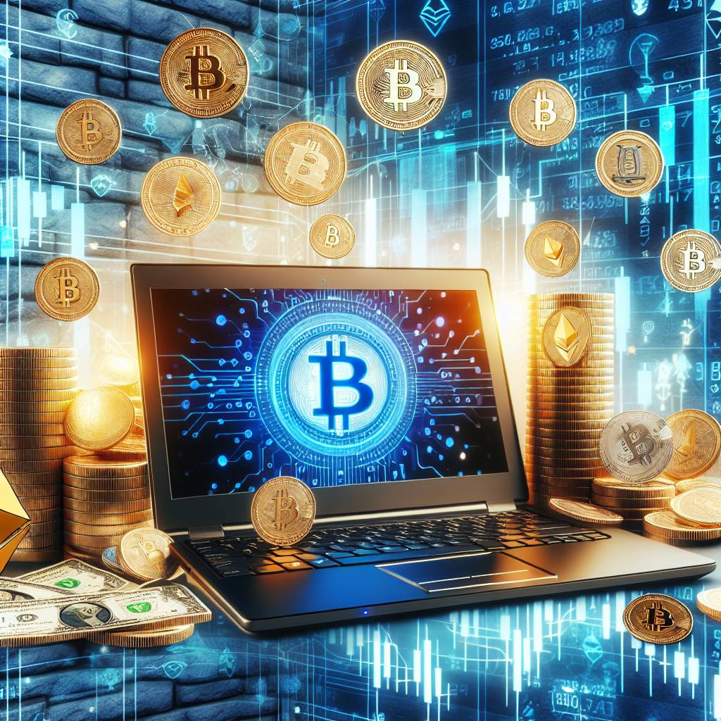 What are the advantages of trading in Dell laptops using digital currencies?