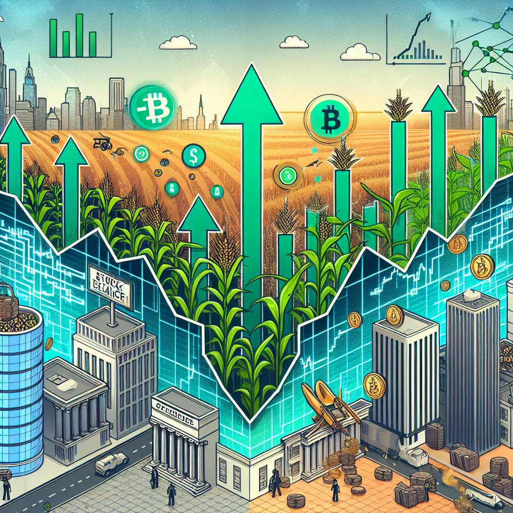 How can crop reports affect cryptocurrency prices?