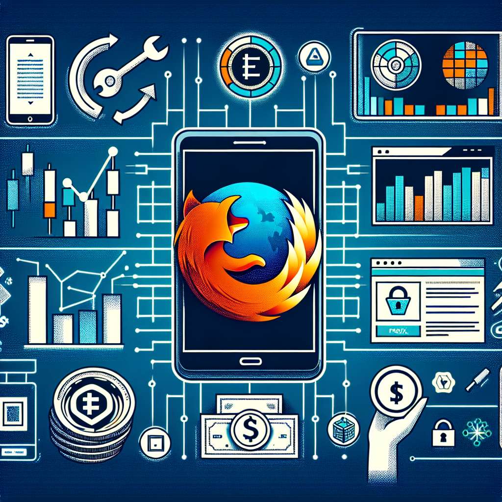 Are there any Firefox extensions for securely storing and managing my digital assets on my Android device?