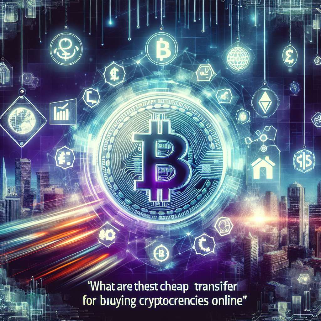 What are the best cheap money transfer options for buying cryptocurrencies online?
