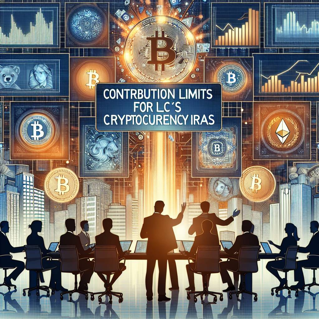 What are the total IRA contribution limits for investing in cryptocurrencies in 2022?