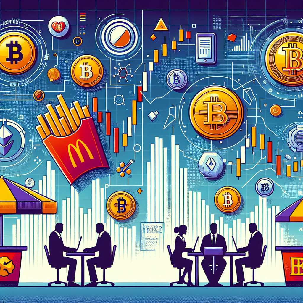 What are the top cryptocurrency companies that McDonald's owns?