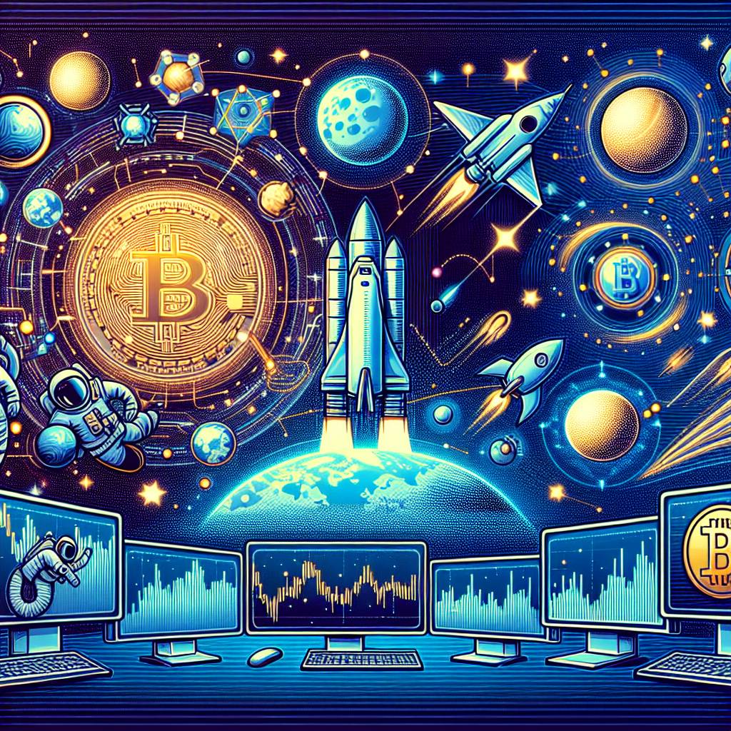 Which cryptocurrencies are endorsed by NASA for National Space Day?