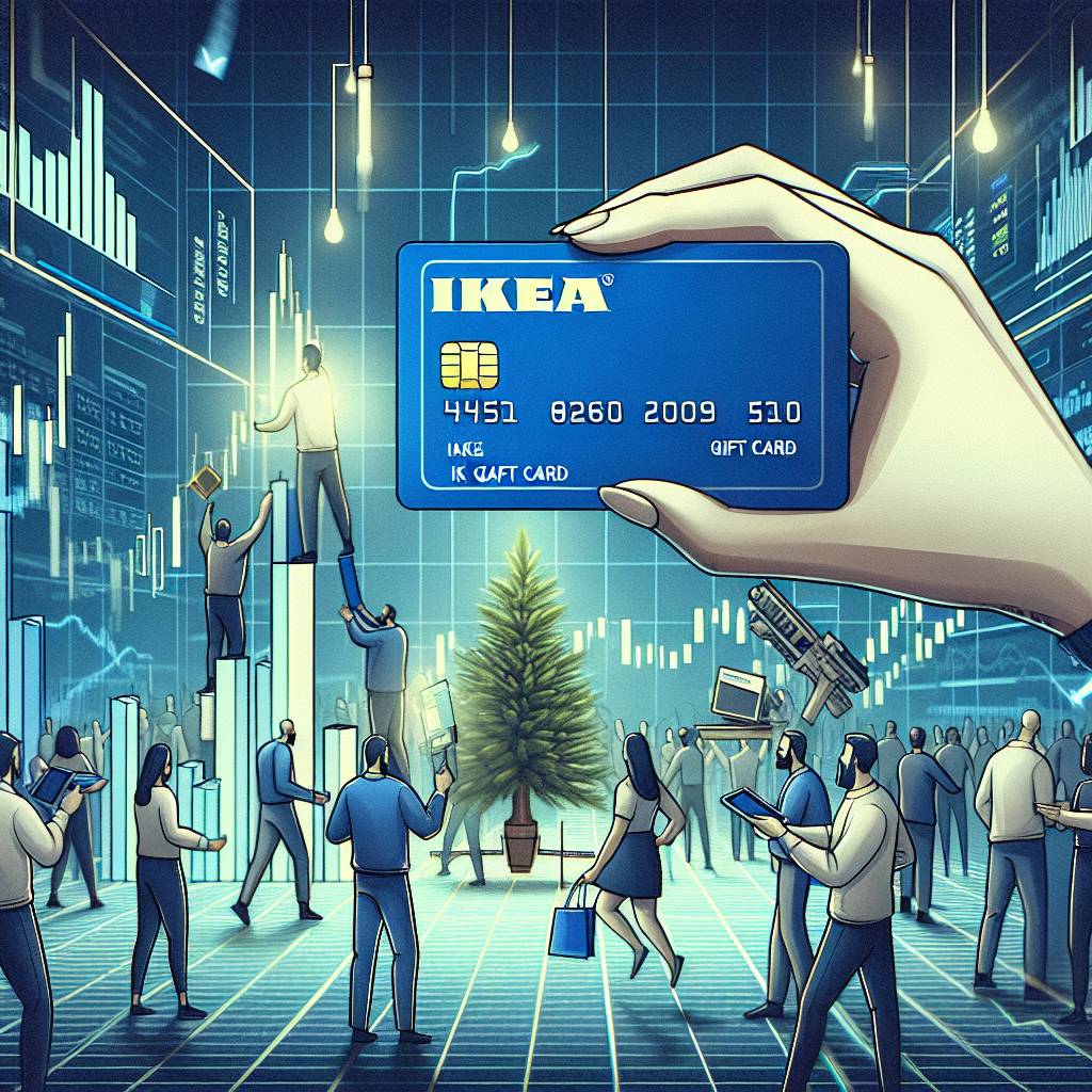 Are there any platforms that accept IKEA gift cards as payment for cryptocurrencies?
