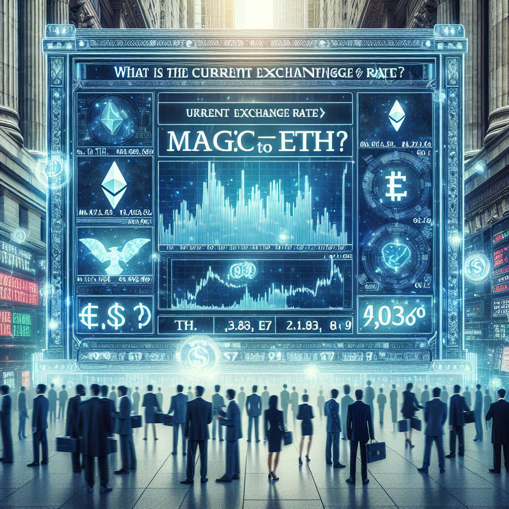 What is the current exchange rate for magic to ETH and where can I check it?