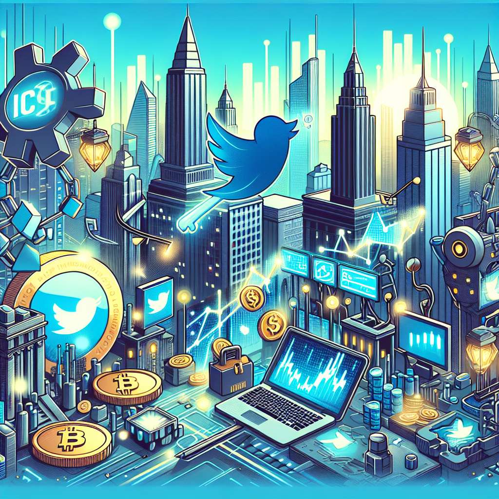 How can I use Twitter to find the latest cryptocurrency options?