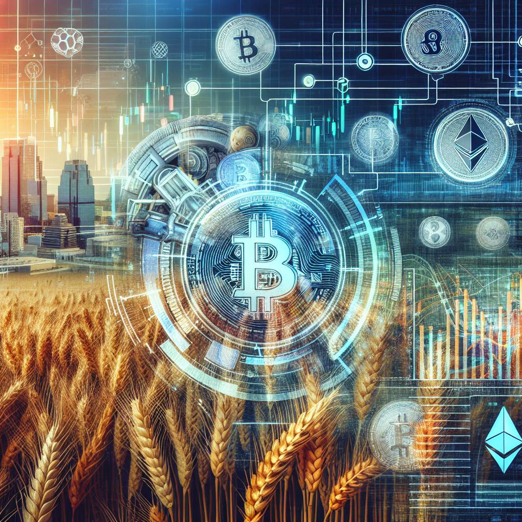 Which cryptocurrencies are commonly used for trading Kansas City wheat?