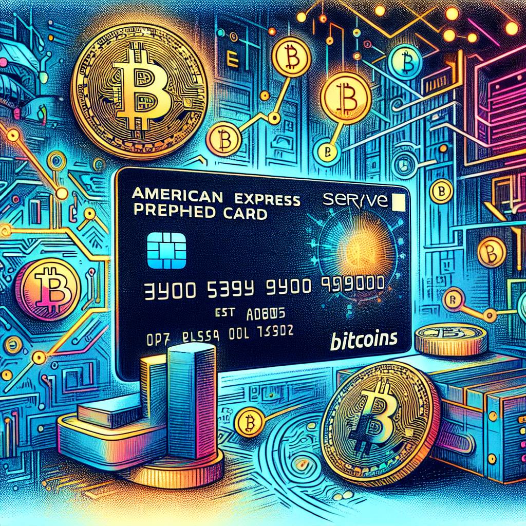 Is it possible to load my American Express Serve prepaid card using Bitcoin or other cryptocurrencies?