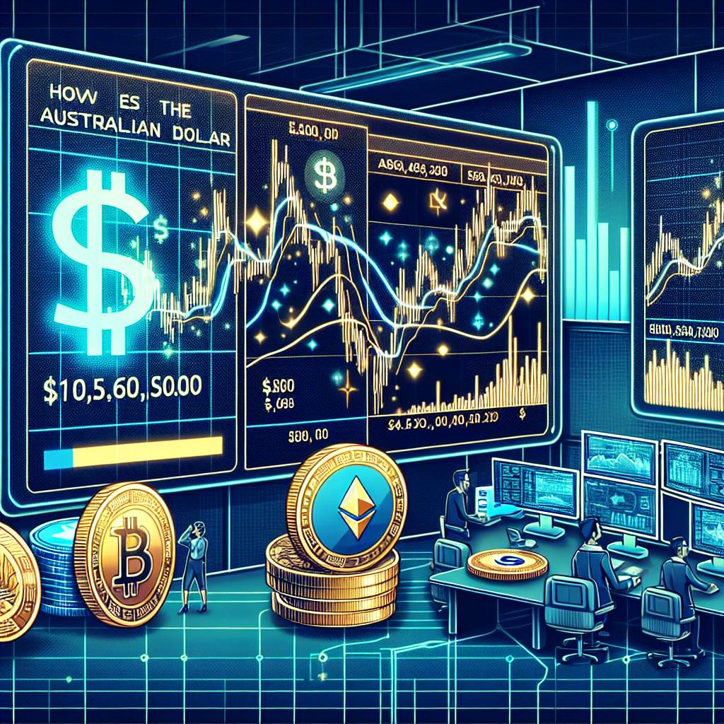 How does the volatility of cryptocurrencies affect the value of the Australian dollar compared to the US dollar?