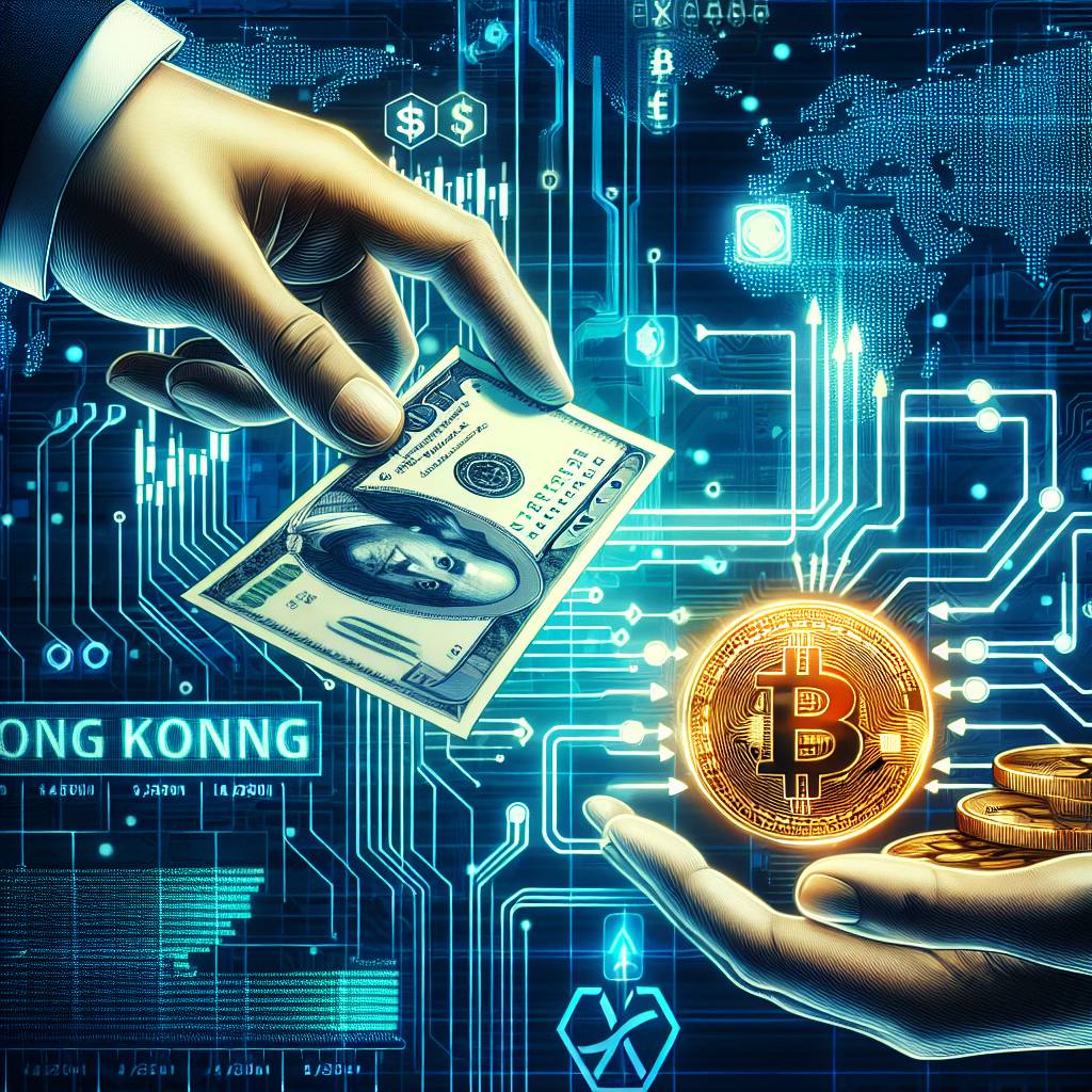 What is the best way to transfer HK$ to US dollars using cryptocurrencies?