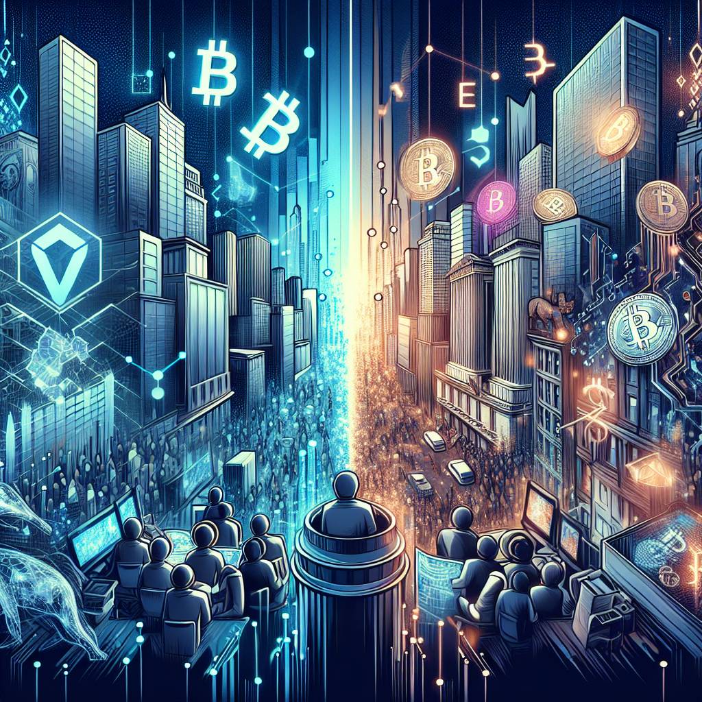 How does Wall Street view the impact of cryptocurrency on traditional financial markets?