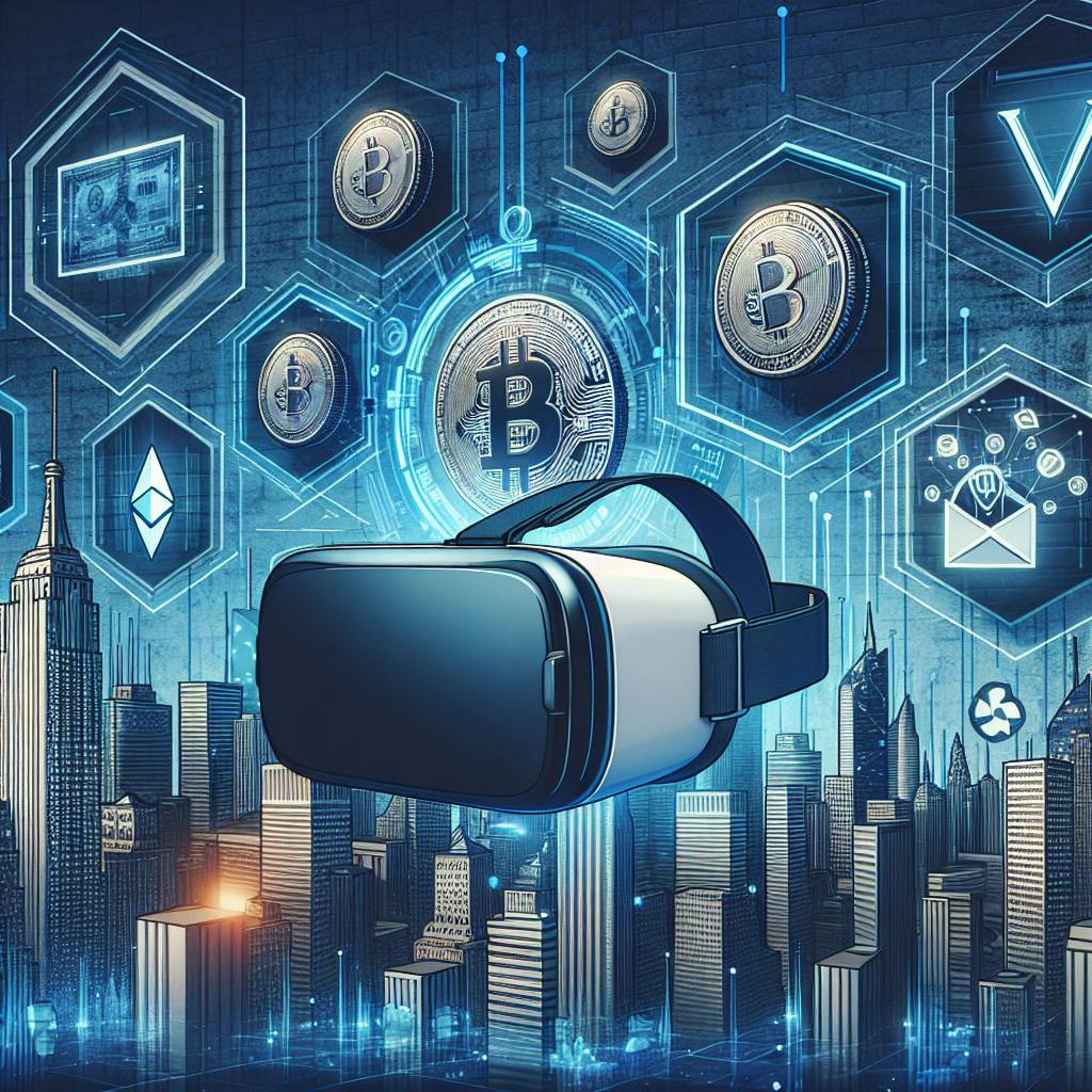 How can virtual reality (VR) and augmented reality (AR) be used to improve security in cryptocurrency transactions?