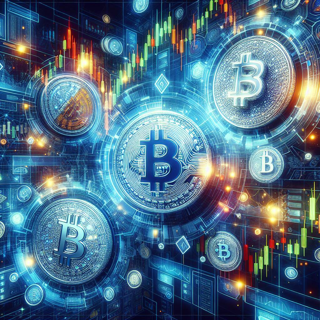 Which cryptocurrencies are most affected by the movements of the Dow Jones US Technology Index?