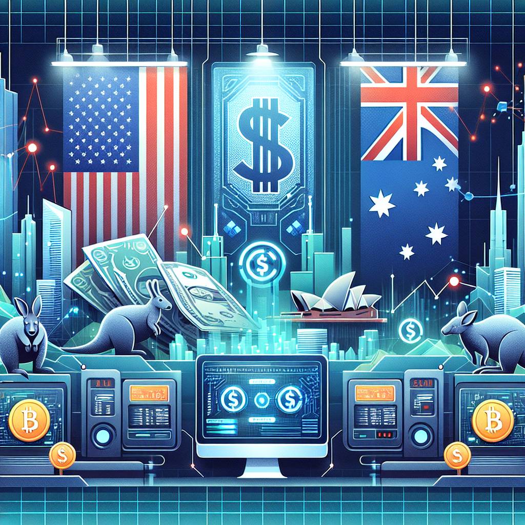 How can I convert Australian currency to popular digital currencies in America?