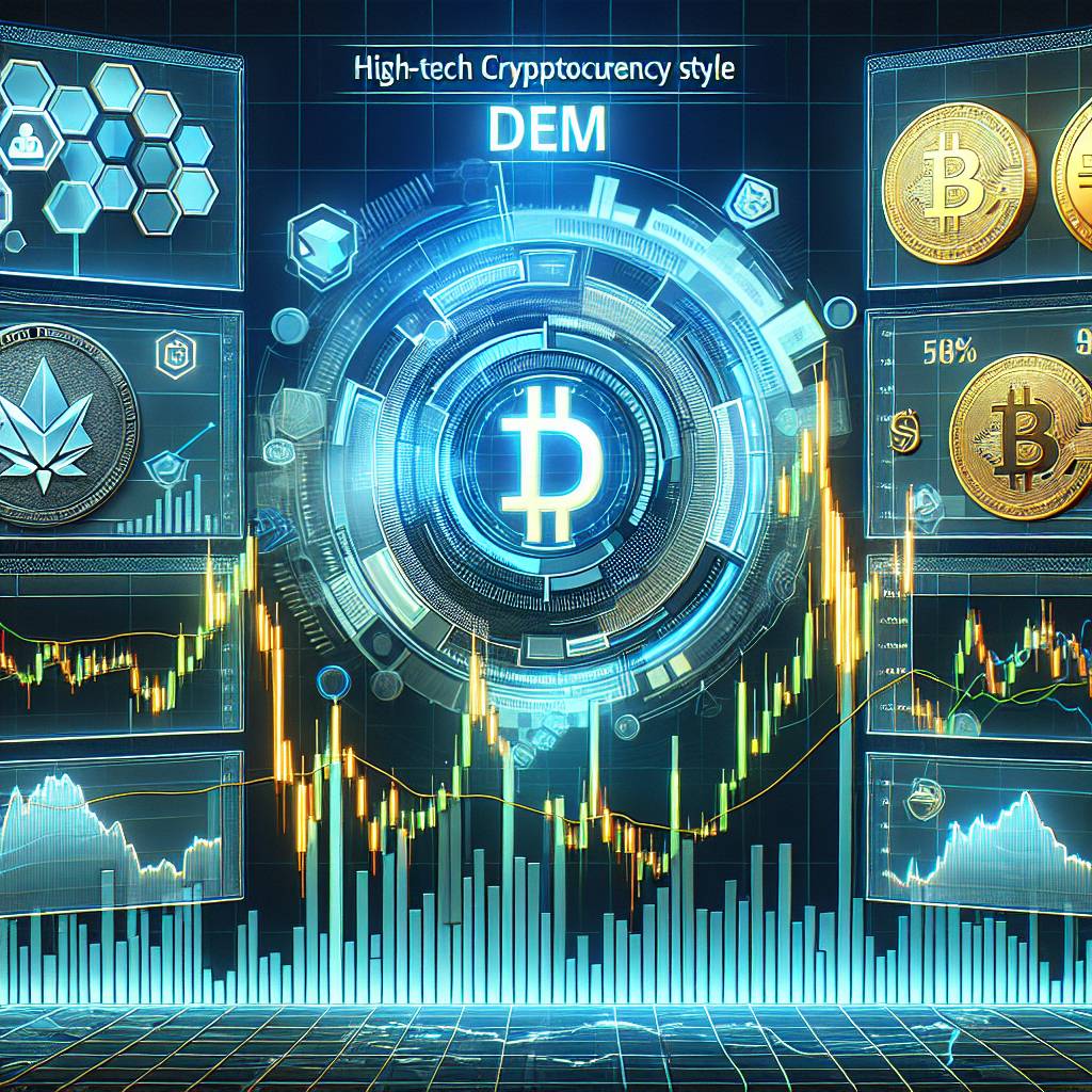 How does the DEM stock chart compare to other popular cryptocurrencies?