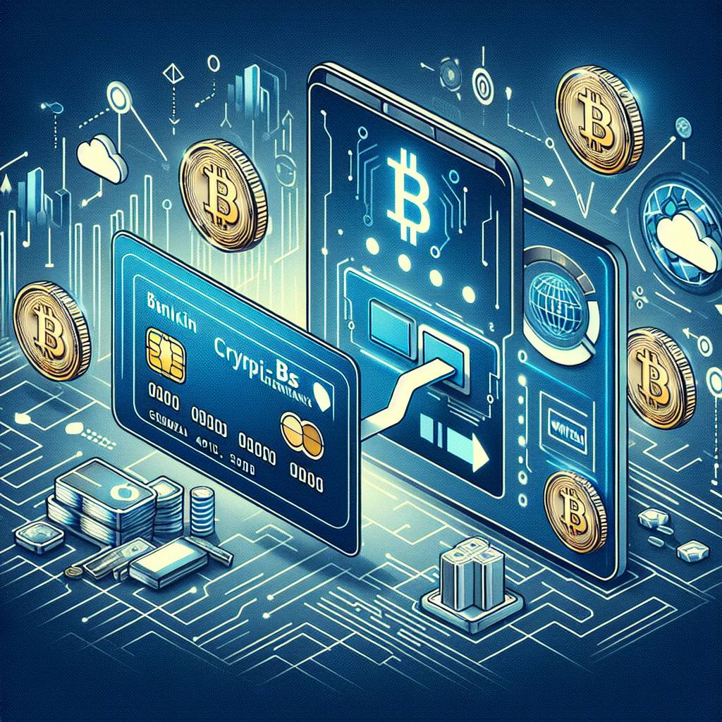 What are the steps to withdraw funds from a prepaid cryptocurrency card?