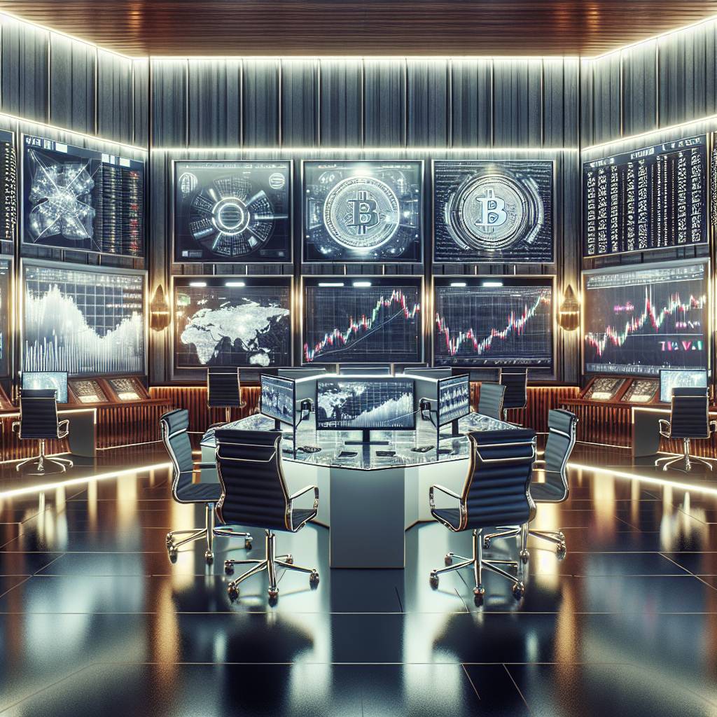 Which trade rooms offer the most advanced tools and features for cryptocurrency trading?