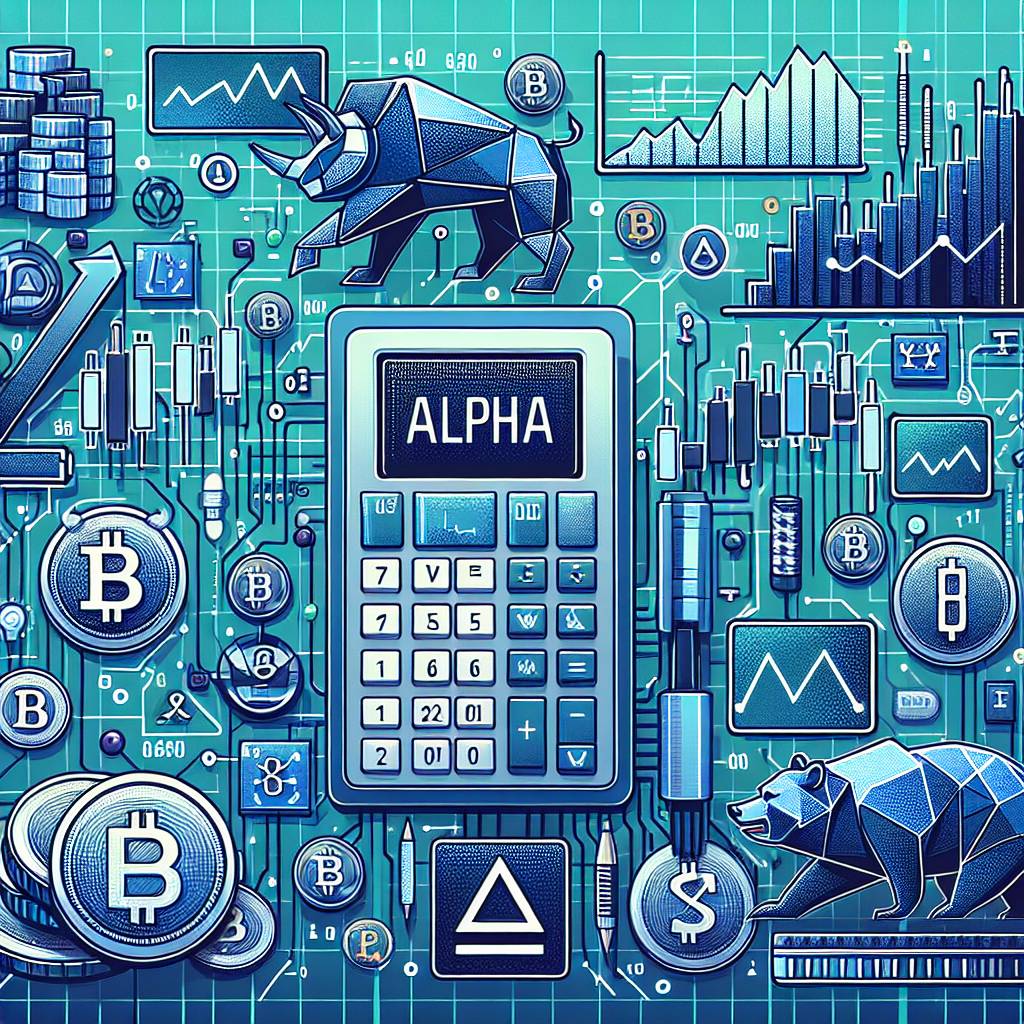 How can alpha calculation help investors identify profitable opportunities in the cryptocurrency market?