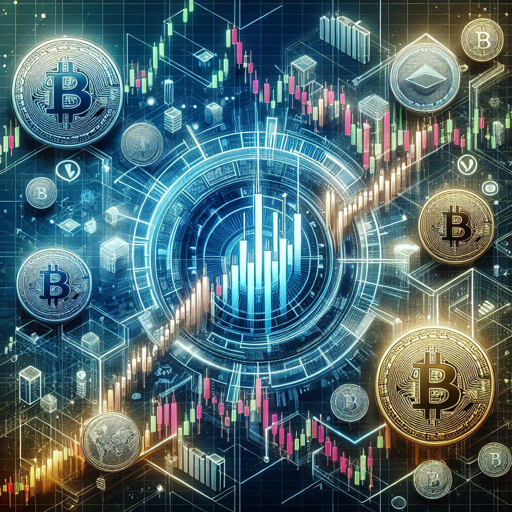 How can I use on chart indicators to predict cryptocurrency price movements?