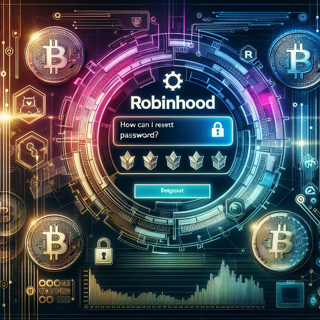 How can I reset my Robinhood account password?