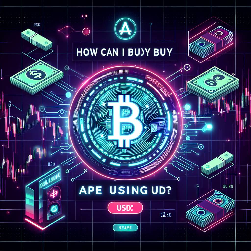 How can I buy APE tokens using stock trading platforms?