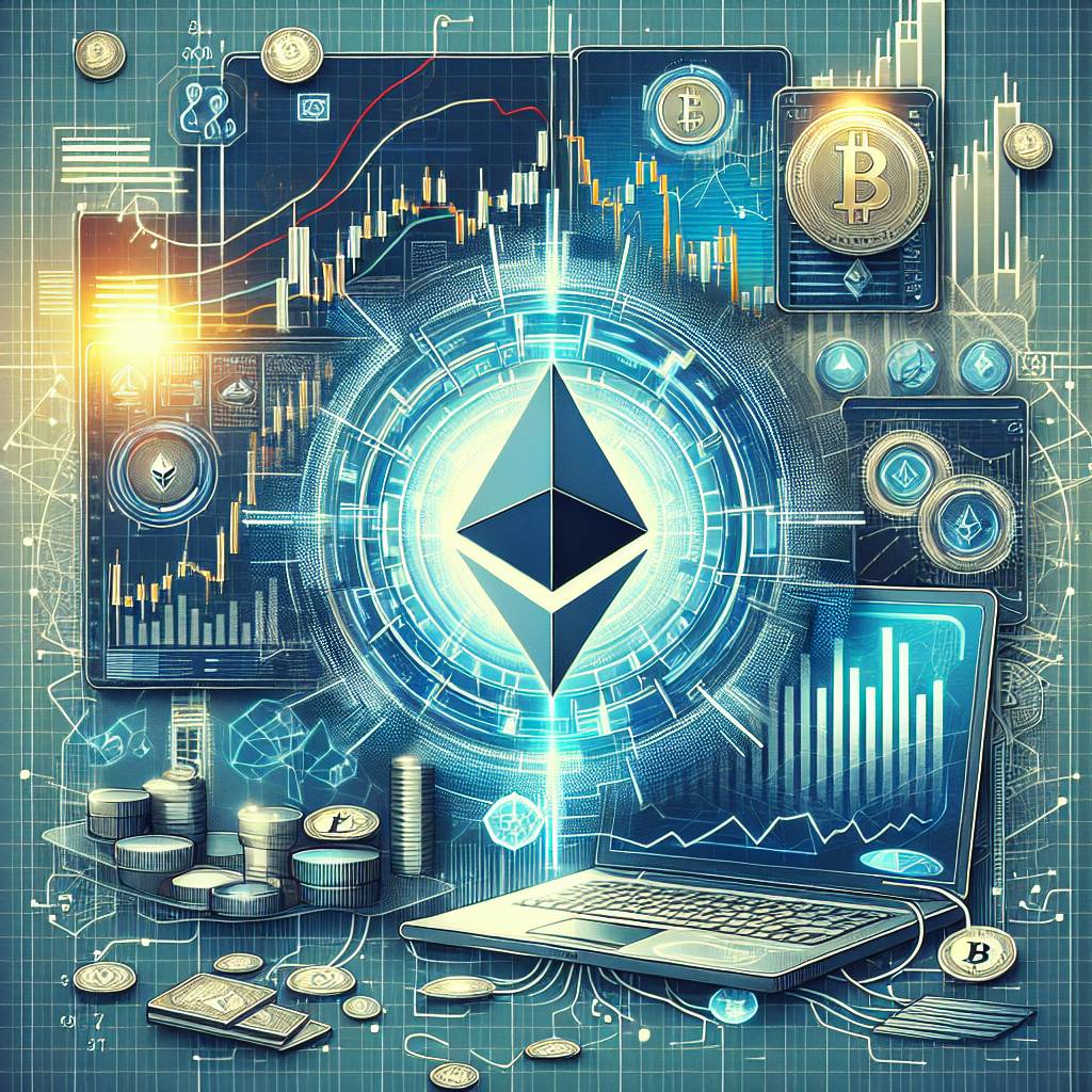 What are the recent trends on the ETH chart and what do they suggest?