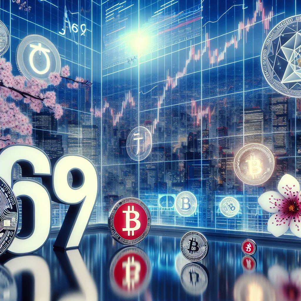 How does the number 69 relate to the cryptocurrency industry in Japan?