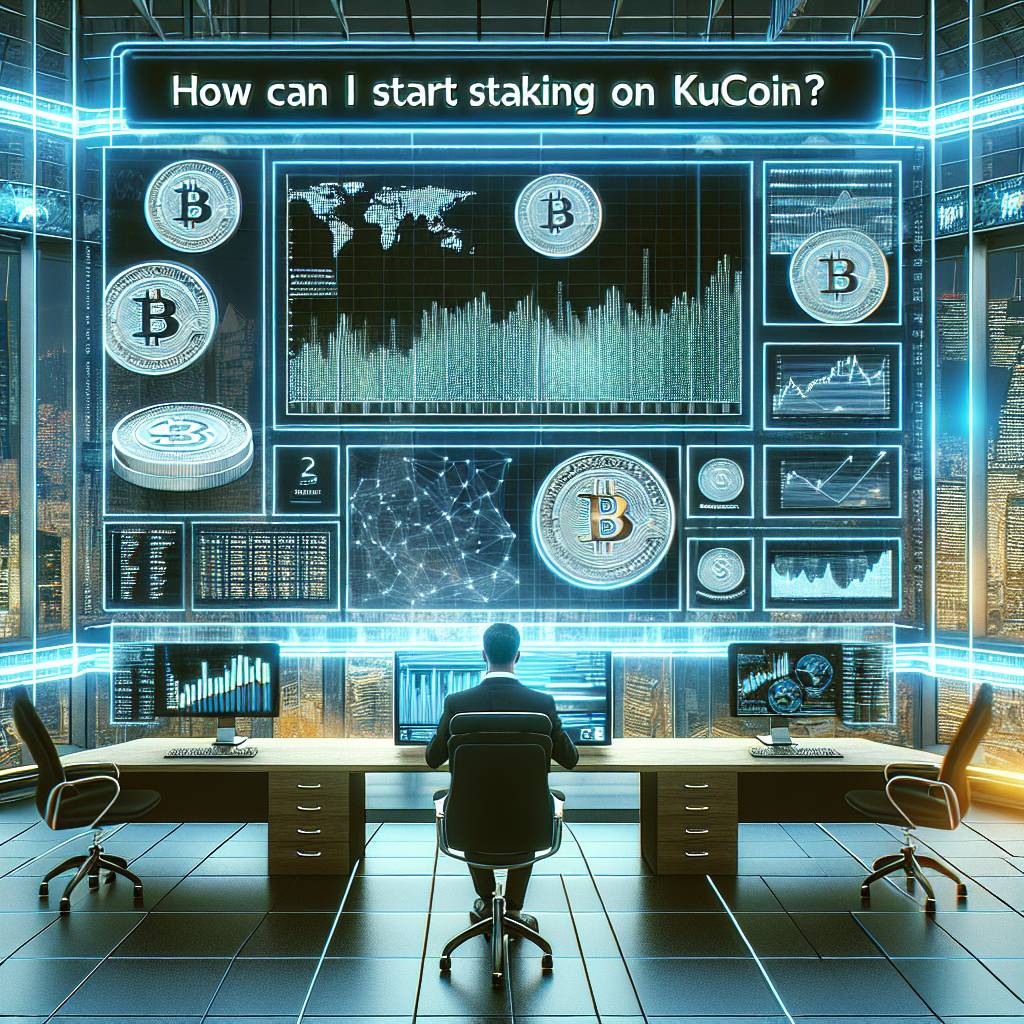 How can I start staking on Kucoin to earn passive income?