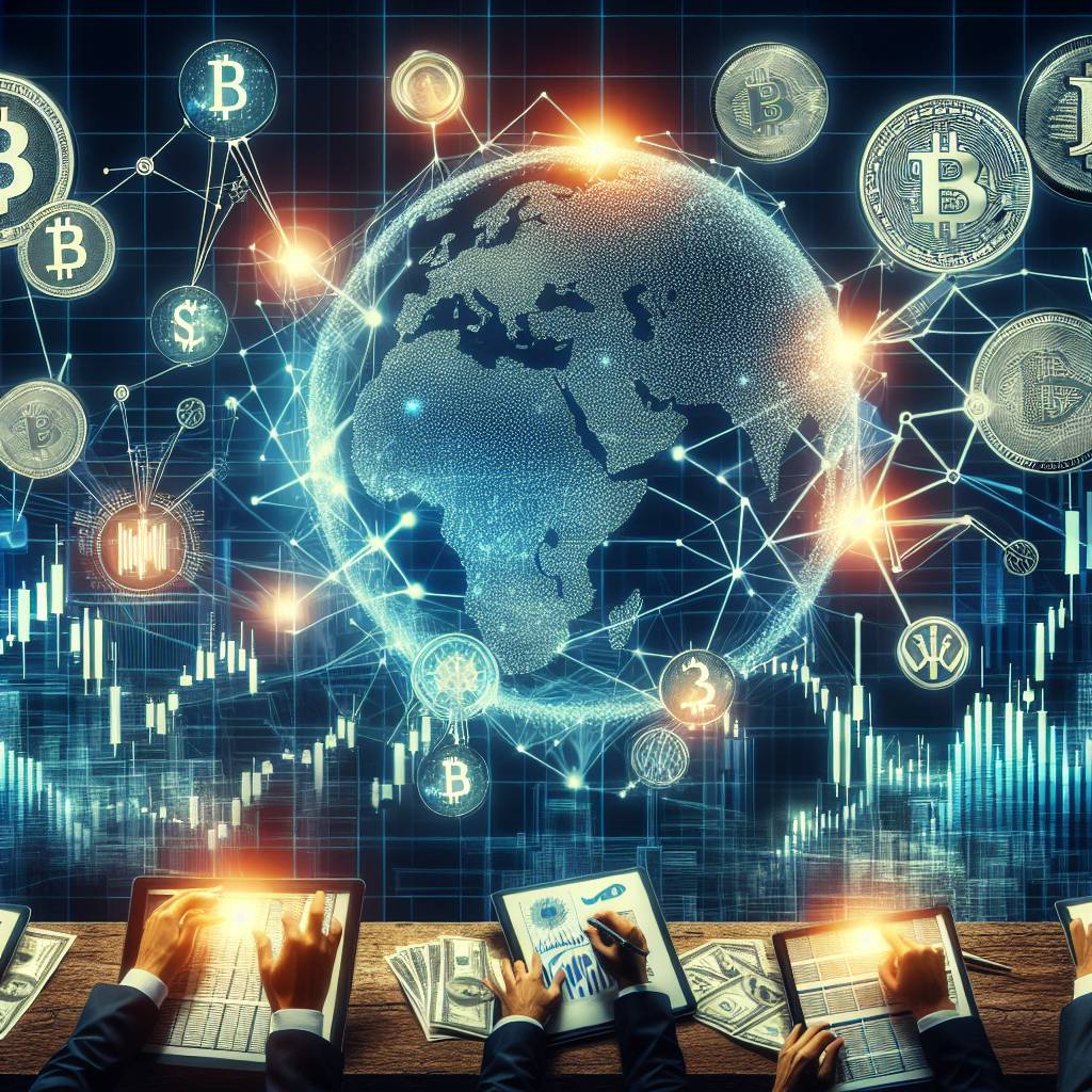 How does the global system dynamics impact the stock prices of digital currencies?