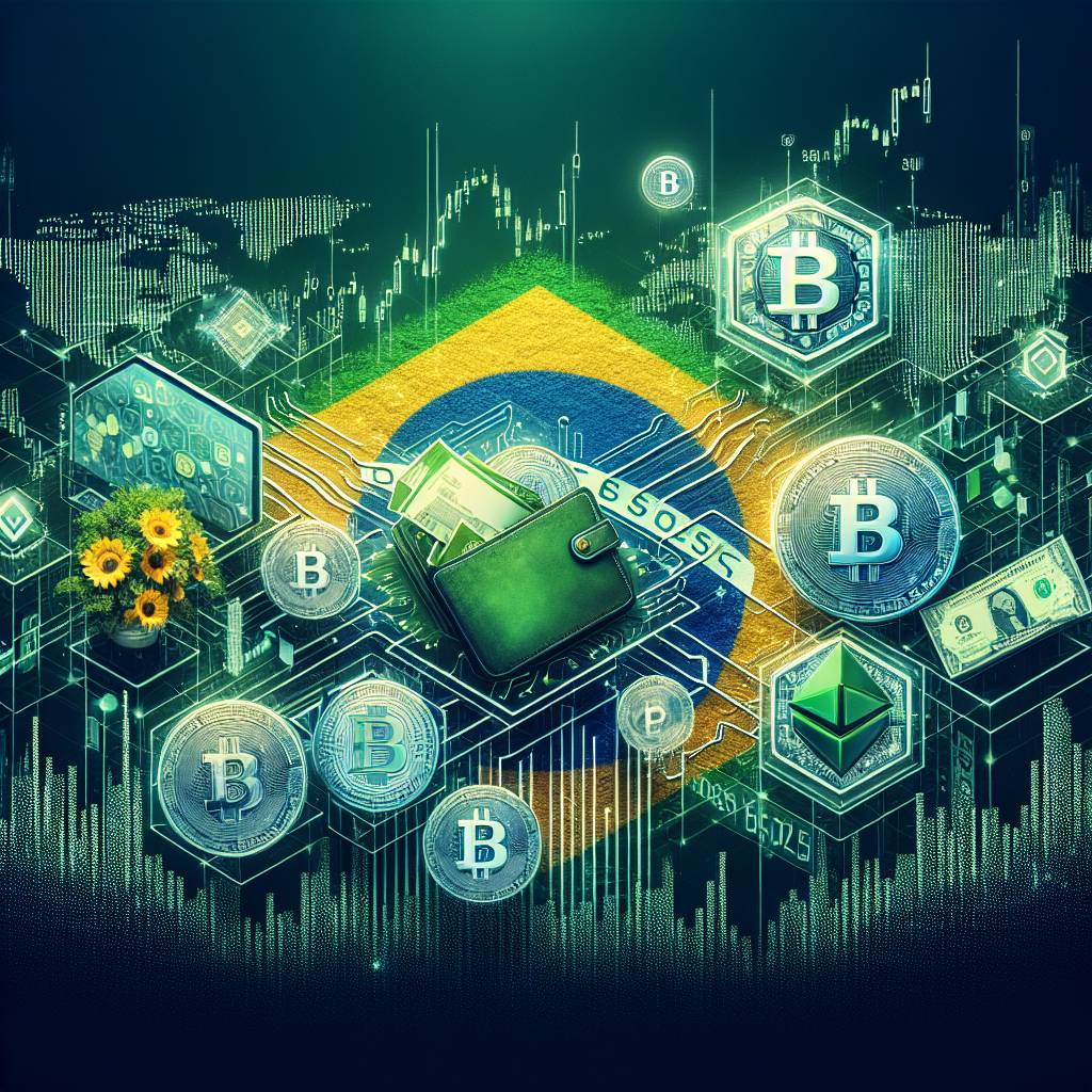What are the popular digital payment methods in the Brazilian cryptocurrency market?