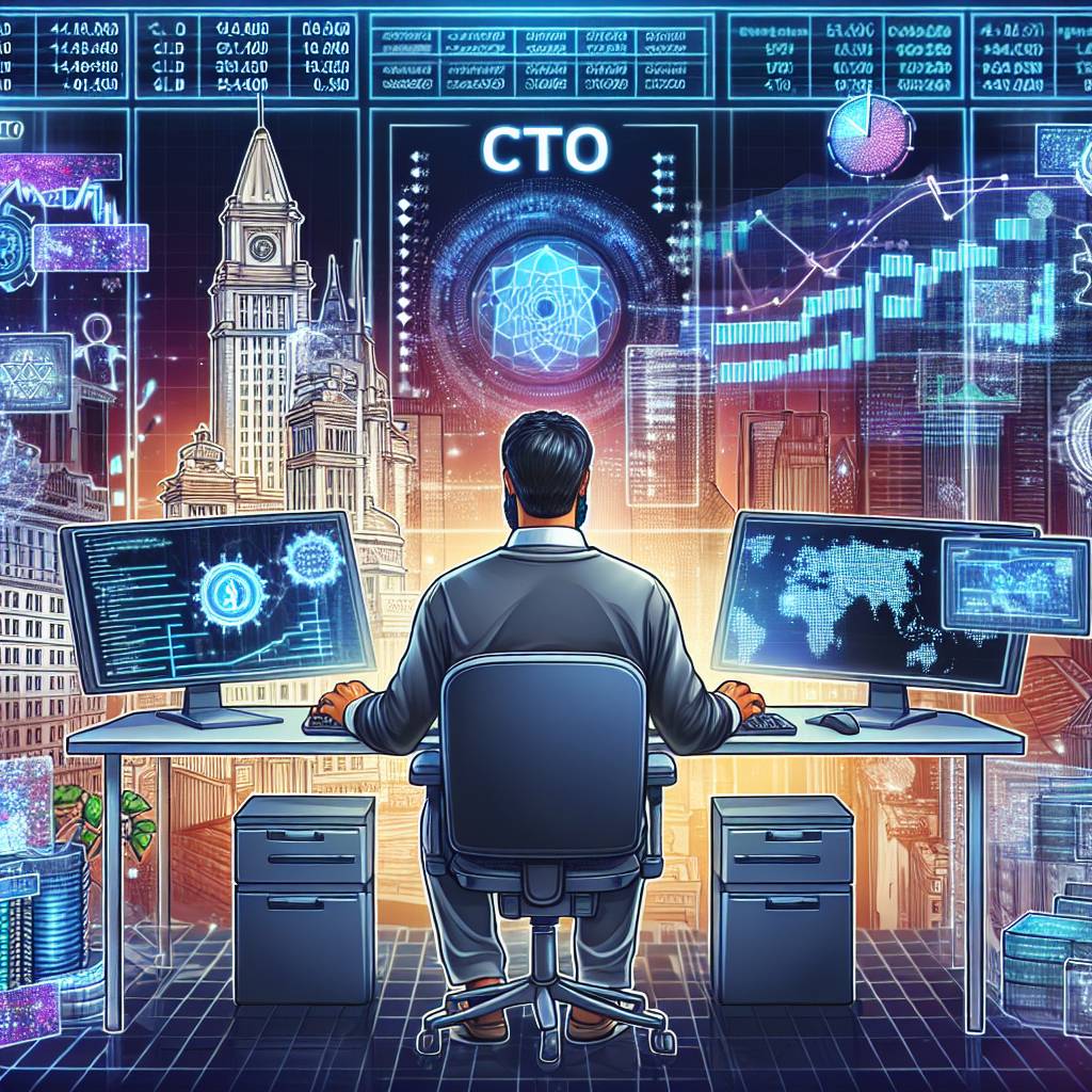 What are the main responsibilities of a CTO in the blockchain industry?