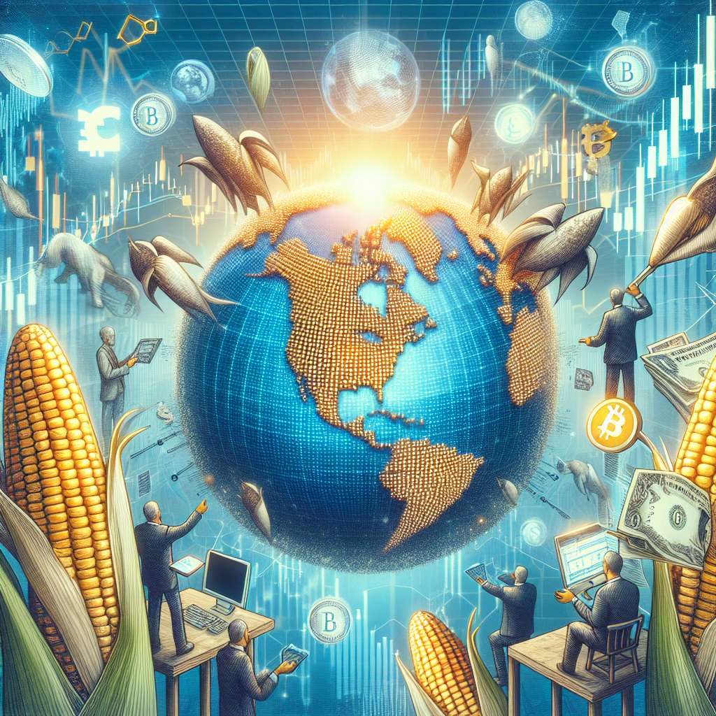 What is the impact of corn futures market on the cryptocurrency industry?