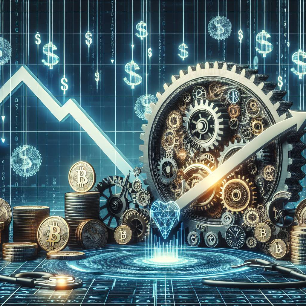 What strategies can be employed to mitigate the risks associated with inflationary and deflationary pressures in the cryptocurrency market?