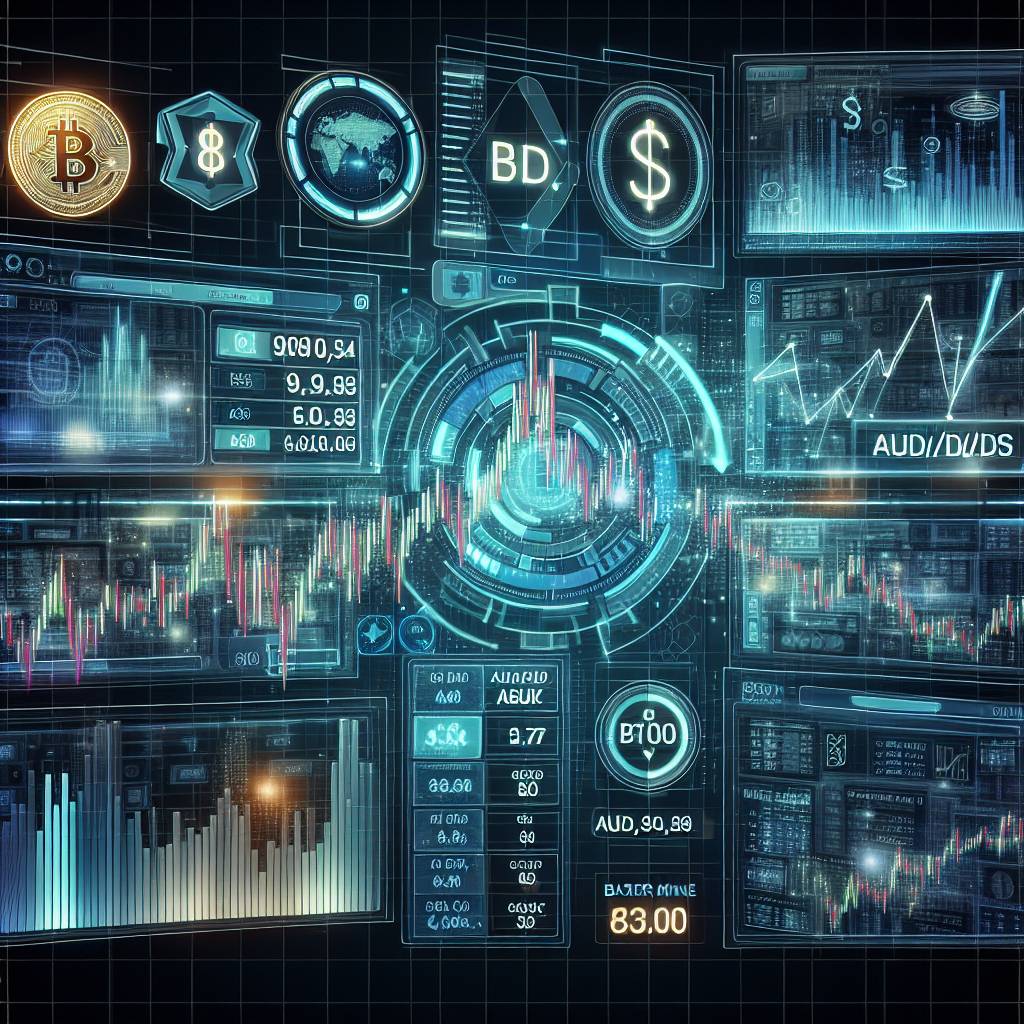 How does the AUD/USD analysis affect the digital currency market?