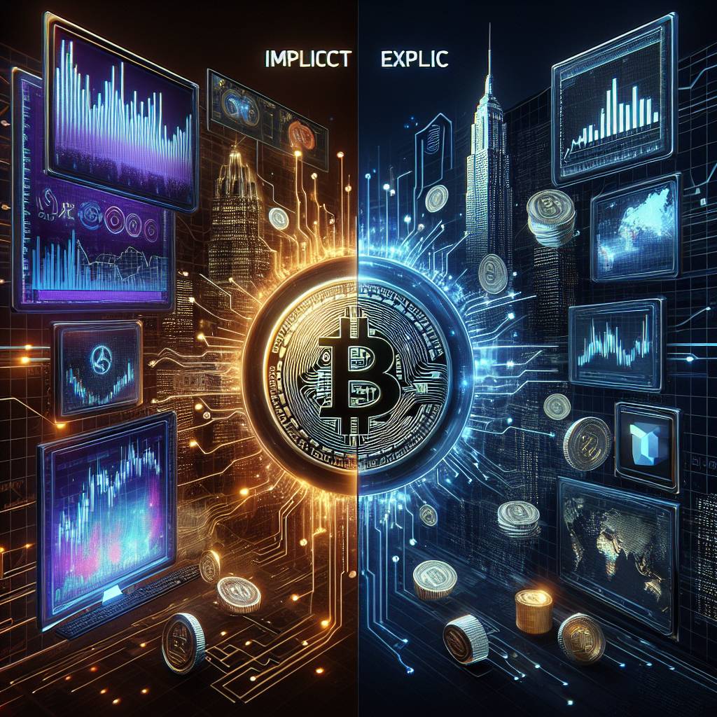 What is the impact of implicit cost economics on the cryptocurrency market?