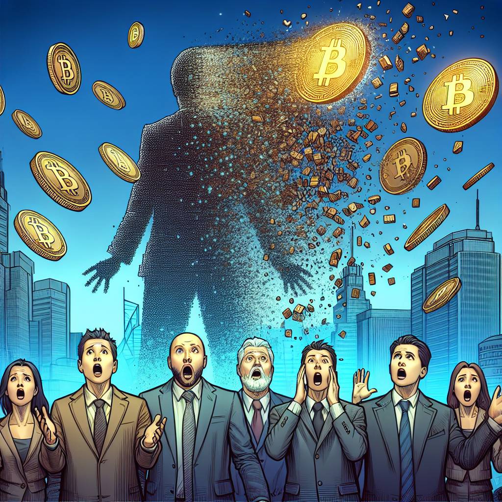 What are the potential consequences of a core scientific company going bankrupt for cryptocurrency investors?