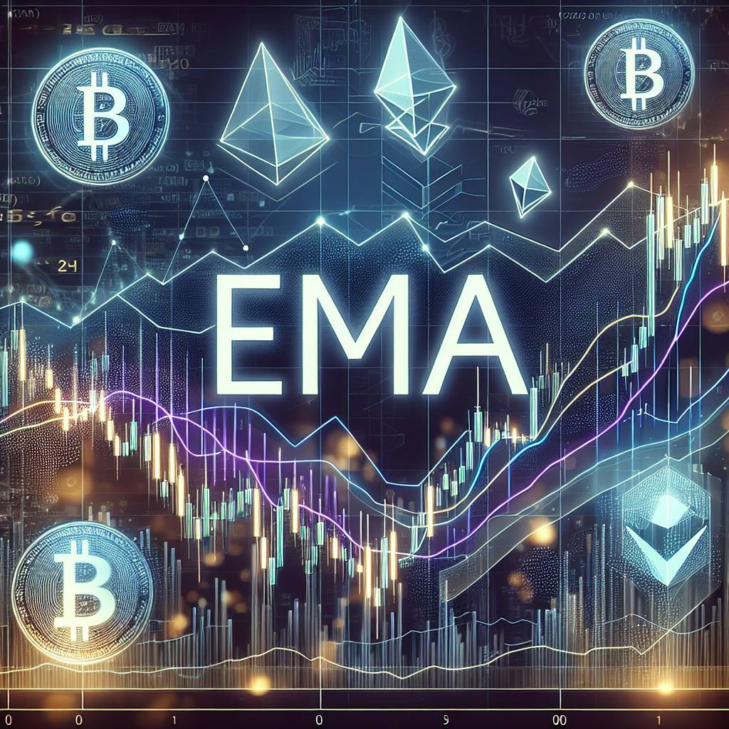 How does EMA average help in predicting cryptocurrency price movements?