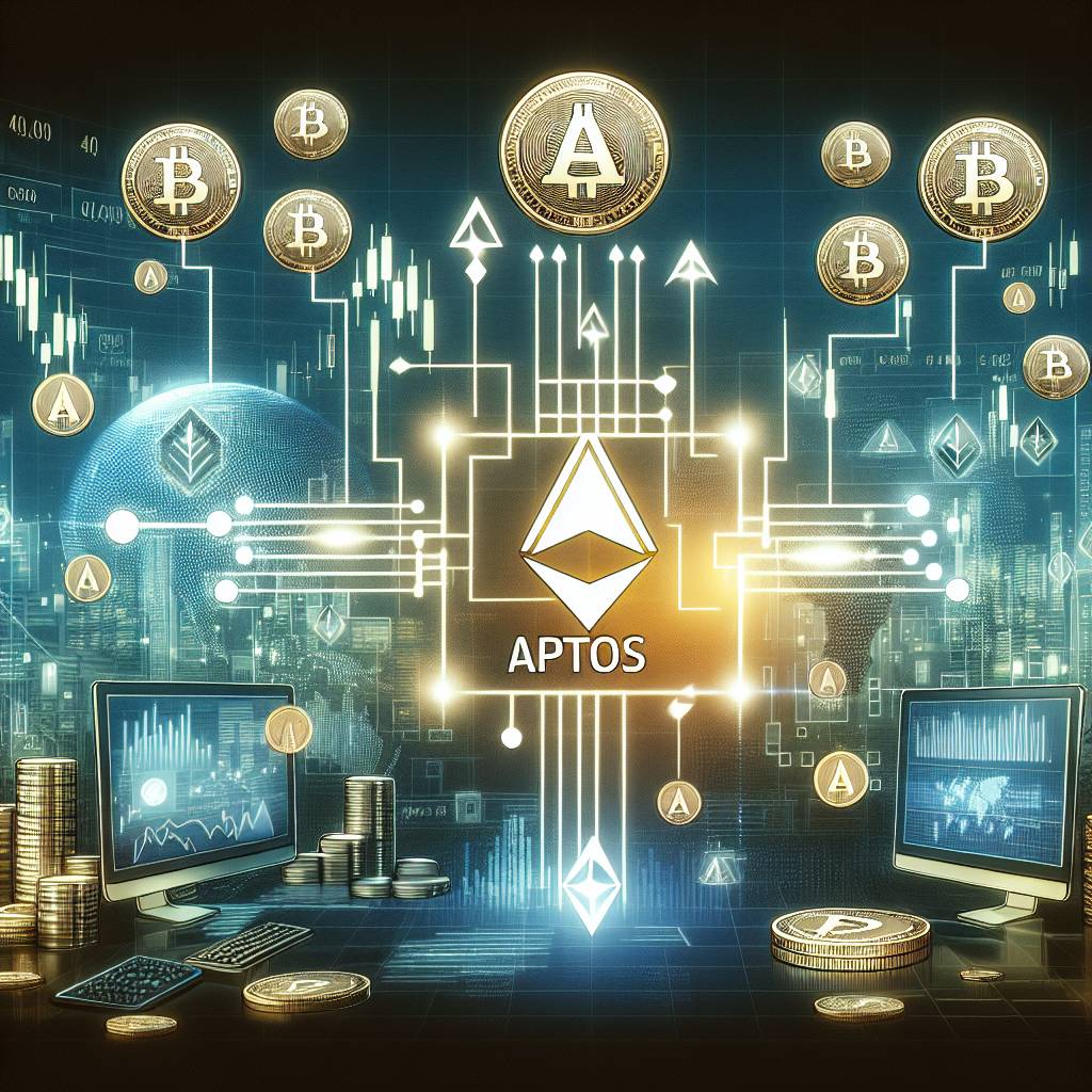 What is the current price of the aptos token and how is it determined?