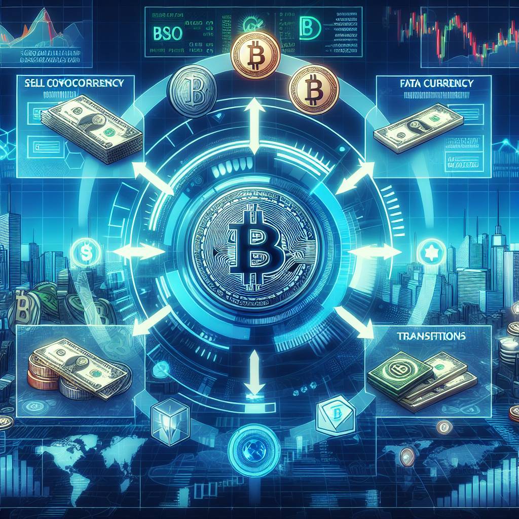 What are the steps to selling Bitcoin on a digital currency platform?