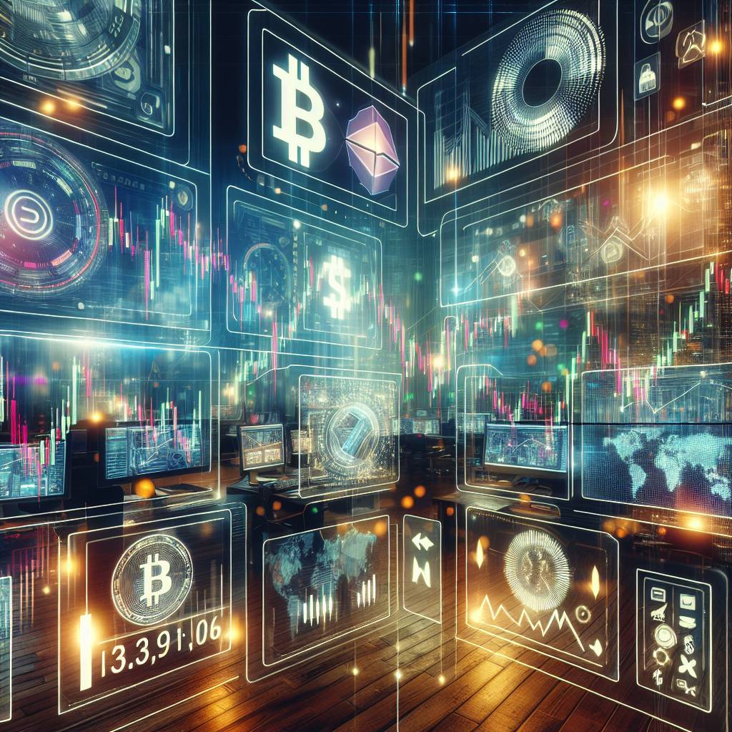 Which app provides real-time market data for crypto trading?