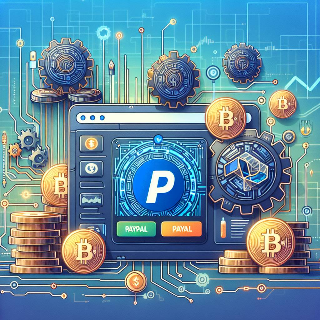 How can I integrate a digital currency payment method when signing up for PayPal here?
